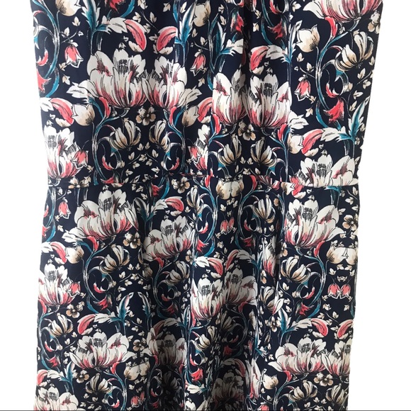 Banana Republic 0 Petite Fit & Flare Dress Knee Length - Picture 4 of 7